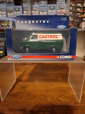 CORGI VANGUARDS 1:43 VA06619 FORD TRANSIT CASTROL VAN DIECAST MODEL BOXED - Image 1 of 4