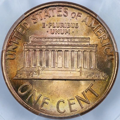 1992-D PCGS MS67RD Lincoln Cent 42350793 - Image 1 of 3