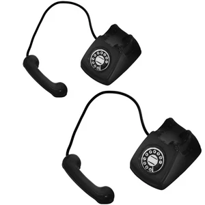 2 Pcs Mini Retro Phone Decorative Telephones Vintage Decorations for Desk - Afbeelding 1 van 12