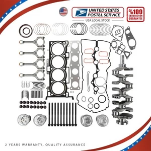 Crankshaft Bearings& Gasket Set Head Bolts Piston For Kia Optima 2.4L 2011-2018 - Bild 1 von 11
