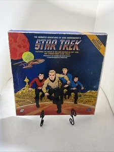 The Animated Adventures Of Gene Roddenberry’s STAR TREK Laser Disc Set - Imagen 1 de 15
