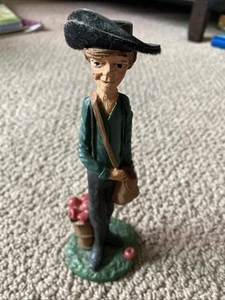 "Niño con manzanas Jim Shore Amish de colección - 7,5""" - Imagen 1 de 2
