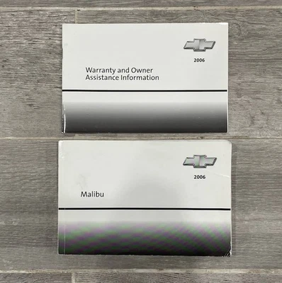 Chevrolet Malibu 2006 manual del propietario y libro de sistema OEM libros Malibu Foto 1 de 2