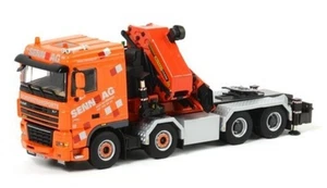 WSI 01-1307 DAF XF 105 Heavy Tractor + Palfinger 150002 SENN 1/50 Die-cast MIB - Picture 1 of 1