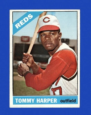 1966 Topps Set-Break #214 Tommy Harper como nuevo *GMCARDS* Foto 1 de 2
