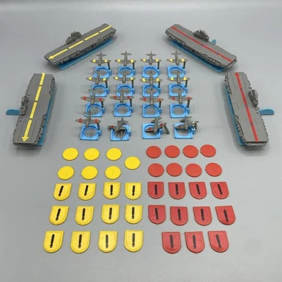 Milton Bradley's Carrier Strike! Replacement Pieces, Planes, Aircraft Carriers - Image 1 of 4