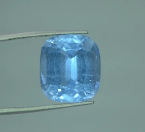 Aquamarine Natural Maxixe Beryl 6.60 Carats Loose Gemstone From Pakistan - Picture 1 of 7