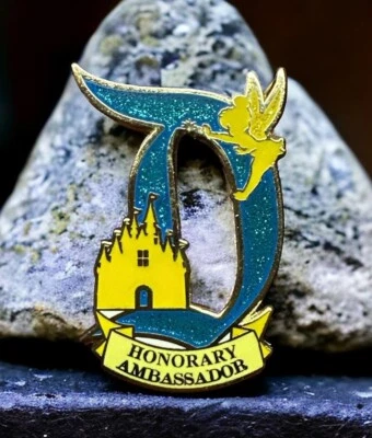 Disneyland - Cast Member - Honorary Ambassador Pin (Tinker Bell) - Image 1 of 2