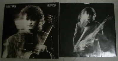 LOT Jimmy Page Outrider US VINYL LP + inner bag Chris Farlowe Robert Plant Foto 1 de 4