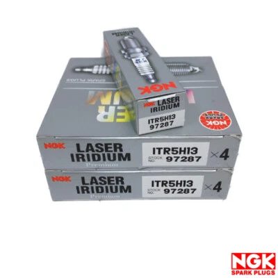 Nuevo Juego de 8 Bujías Láser Iridio NGK Genuinas ITR5H13 / 97287 Foto 1 de 4