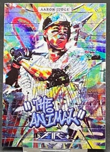 2017 TOPPS FIRE MONIKERS ROOKIE AARON JUDGE THE ANIMAL YANKEES - Picture 1 of 2