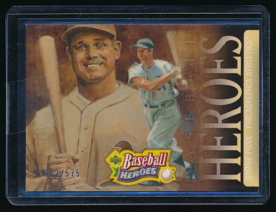 JIMMIE FOXX 2005 UPPER DECK BASEBALL HEROES 282/575 *PHILADELPHIA ATHLETICS* - Image 1 of 1