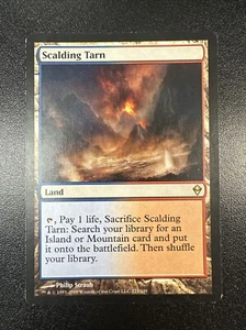 Magic the Gathering MTG Card Scalding Tarn 223/249 Zendikar Regular Rare LP JL - Picture 1 of 2