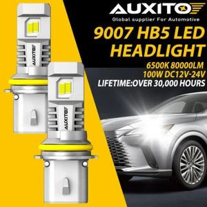 Kit de conversión de bombillas de faros LED AUXITO 9007 haz alto bajo 80000LM súper blanco - Imagen 1 de 10