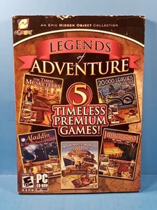 Legends Of Adventure: 5 Timeless Premium Games (PC, 2010) Sin folleto - Imagen 1 de 3