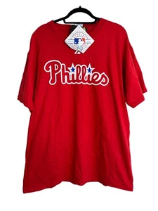 MAJESTIC Philadelphia Phillies T-Shirt Herren XL Baseball MLB Spieler Werth 24 Zoll rot - Bild 1 von 7