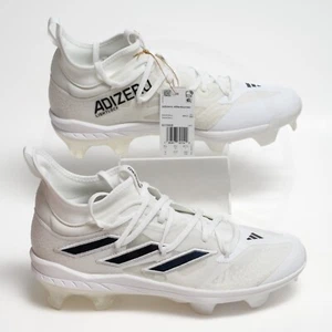 Scarpe da baseball Adidas ADIZERO Afterburner 9 nuove con etichette TPU - Uomo taglia 9 - bianche ID1668 - Foto 1 di 13