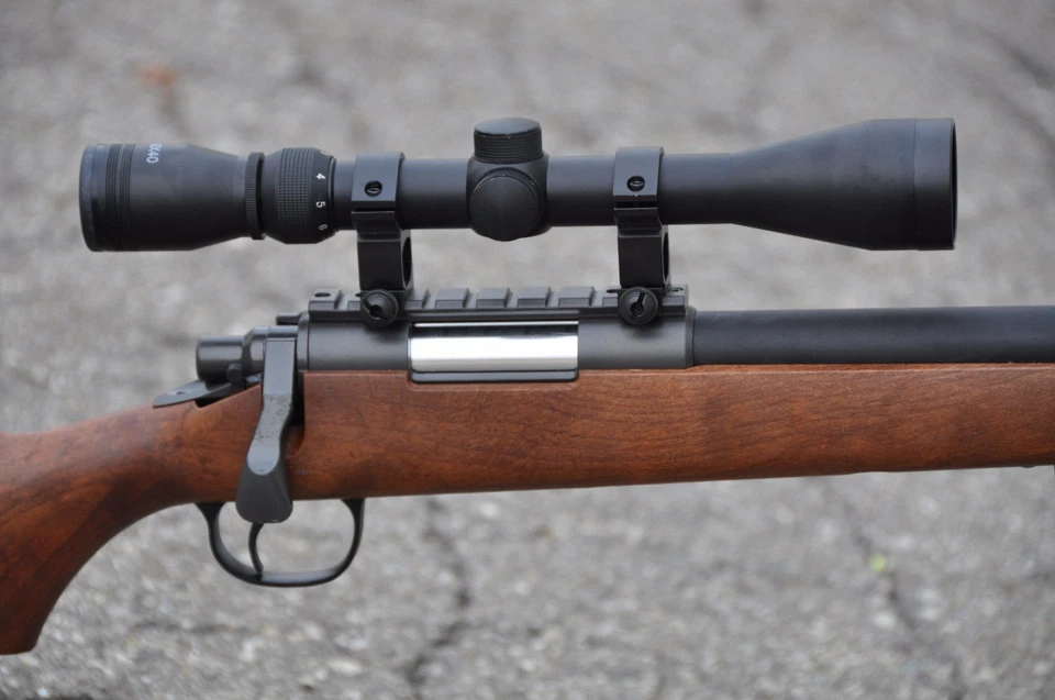 HL Wood Color Well VSR-10 Bolt Action Airsoft Sniper 500 FPS + Bipod + X9 Scope