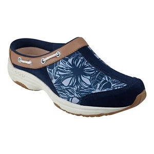 Easy Spirit Travelport 17 Clogs Navy ~ Size 9M - Picture 1 of 8