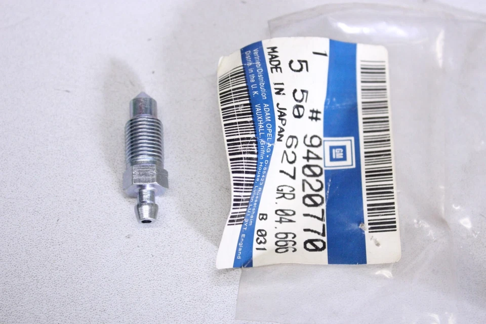 ORIGINAL OPEL Campo 2.2D Lüftungsschraube  94020770 OVP - Image 1 of 1