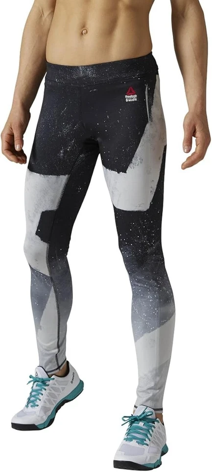 Reebok Women's CROSSFIT Reversible Chase Tights, UK XXS - Image 1 of 1