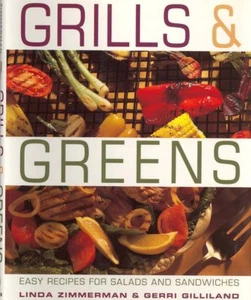 Grills & Greens: Recipes Zimmerman, Linda HC DJ Illustrated Free Shipping - Bild 1 von 3