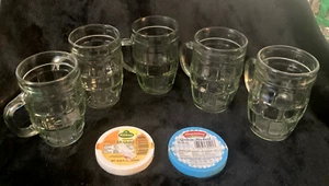 5 Kuhne And Hengstenberg Mustard Jar Beer Mugs....Made In Germany - Picture 1 of 5