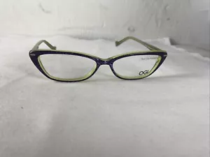 OGI OK68 1234 Grau Tiger/Grün Cat Eye Kinder Mädchen Vollrand Brille 50-14-135 - Bild 1 von 7