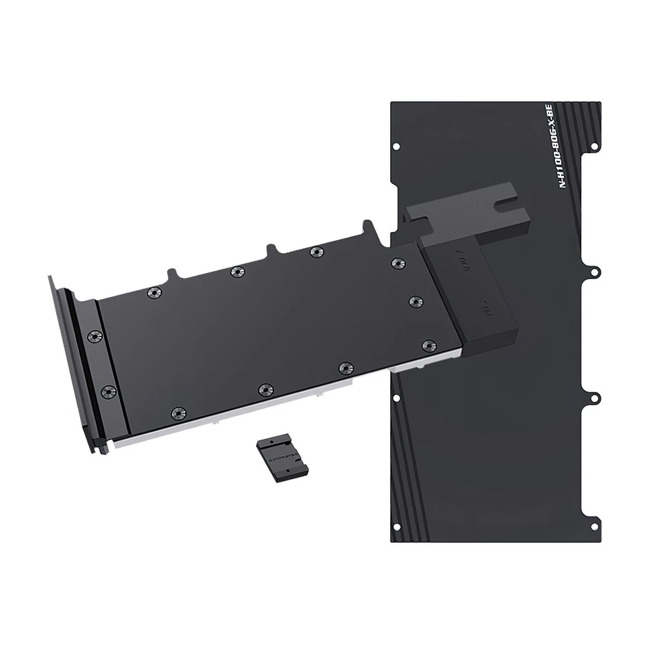 Bykski Water Cooling GPU Block Cooler for NVIDIA H100 80GB N-H100-80G-X - Image 1 of 4