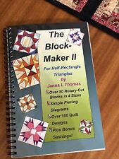 The Block Maker II von Janna L. Thomas für Block Loc spiralgebundenes Buch