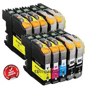 10pk LC203 LC-203 XL Ink Cartridge For Brother MFC-J460dw J480dw J485dw LC201 - Picture 1 of 2