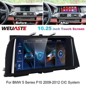 10.25'' Car Multimedia Screen Wifi Stereo Navi Linux For BMW F10 2009-2012 CIC - Picture 1 of 12