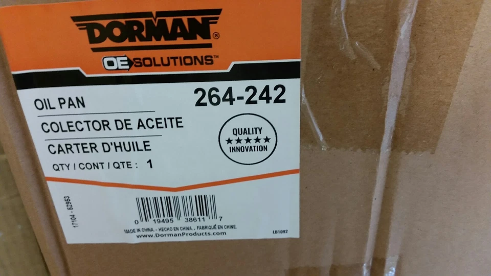Pan de aceite de motor Dorman 264-242 Dodge, Chrysler, Plymouth ¡¡NUEVO!!! Foto 1 de 1
