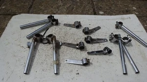 Motorcycle Clip on Handlebars headlamp Brackets Job Lot Classic cafe Racer - Picture 1 of 19