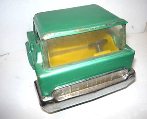 Vintage 50’s Structo Steel 8” Semi Truck Only Green Cab Over Engine White Tires - Picture 1 of 16