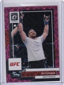 Tai Tuivasa 2023 Donruss Optic UFC Pink Velocity /79 $1.50 SHIPPING