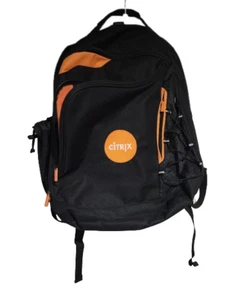 CheckMate Citrix Laptop Backpack WorldSource Black Orange (fits 15" laptop) - Afbeelding 1 van 10