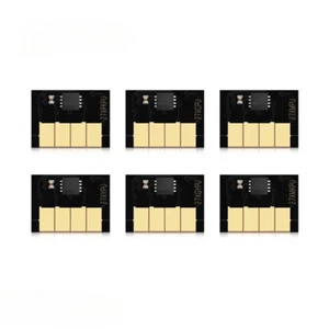 6 sztuk / zestaw 727 Wkład atramentowy Chip do drukarki HP T920 T1500 T2500 T930 T1530 T2530 - Zdjęcie 1 z 4
