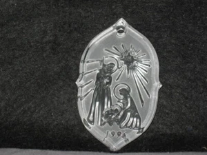 Waterford Crystal Ornament 1996 Silent Night Songs of Christmas First EdT[BBB] - Picture 1 of 2