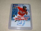 2004 BOWMAN SIGNS OF THE FUTURE DENARD SPAN ON-CARD AUTO, SIGNED ROOKIE CARD. rookie card picture