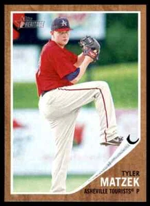 2011 Topps Heritage Minor League Tyler Matzek Asheville Tourists #26 - Picture 1 of 2