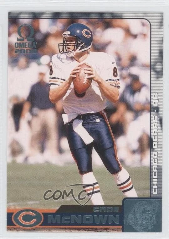 2000 Pacific Omega Platinum Blue Missing Serial Number Cade McNown #28 - Image 1 of 2