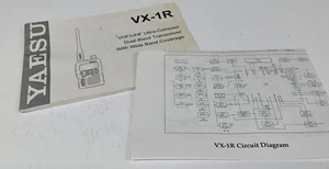 Yaesu VX-1R Transceiver 144/430 MHz MANUAL ONLY. - Picture 1 of 4