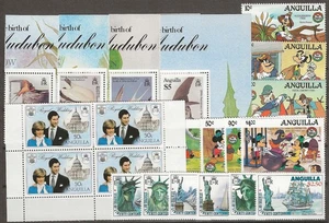 ANGUILLA 1985 "Commemorative Sets" MNH - Picture 1 of 1