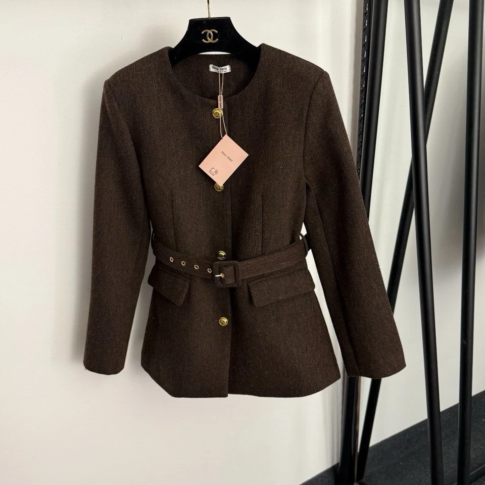 Chaqueta Miu Miu Marrón Foto 1 de 4