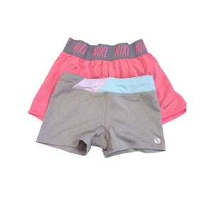 Girls Nike/ Children's Place Shorts Size M Athletic Wear Lot of 2 - Picture 1 of 11