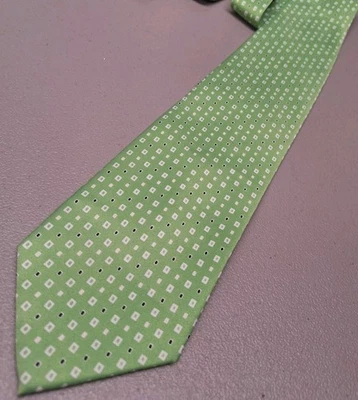 Corbata de traje verde Romario Manzini para hombre  Foto 1 de 4