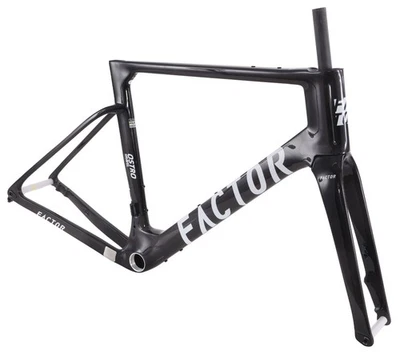 Factor Ostro Gravel Premium Carbon Disc Frameset 58cm Gloss UD CeramicSpeed 2023 - Image 1 of 4