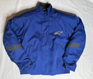 Alpinestars Men’s Motorcycle Jacket Detachable Lining Blue Padded Large - Bild 1 von 16