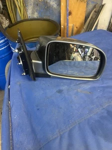 2007-2012 santa fe RH passengers blue {WG} power side view mirror OEM 08 09 10 - Picture 1 of 4